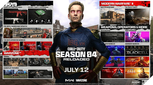  Call of Duty: Modern Warfare 2 chính thức xác nhận hợp tác với thương hiệu The Boys nổi tiếng