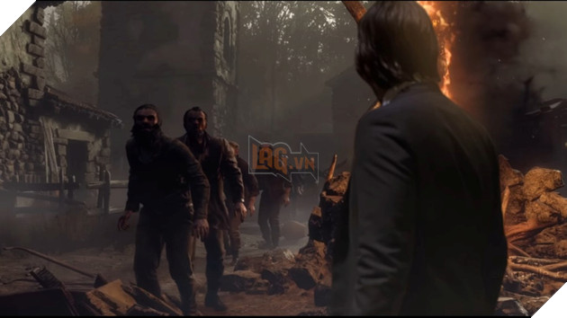 Lỡ hãm hại chú chó của John Wick, toàn bộ zombie của Resident Evil 4 bị tàn sát thảm khốc
