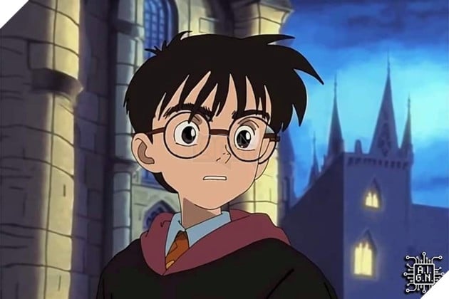 Harry Potter đặt chân vào thế giới hoạt hình Ghibli