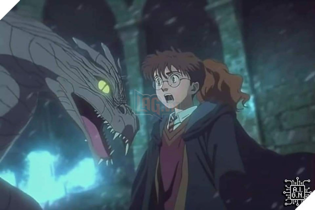 Harry Potter đặt chân vào thế giới hoạt hình Ghibli