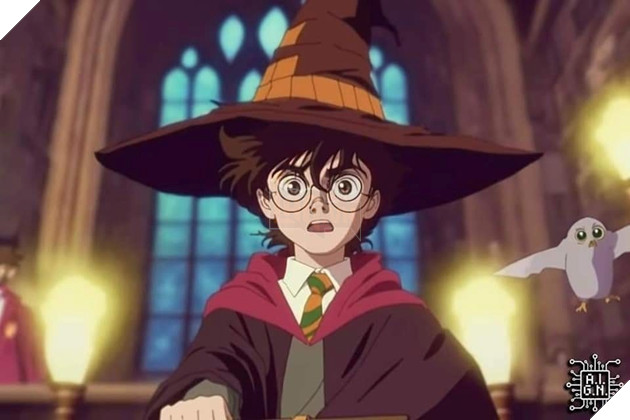 Harry Potter đặt chân vào thế giới hoạt hình Ghibli