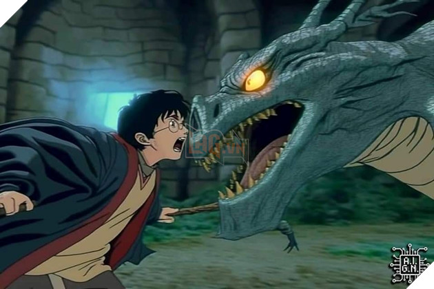 Harry Potter đặt chân vào thế giới hoạt hình Ghibli