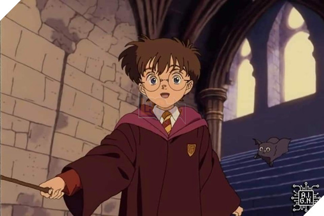 Harry Potter đặt chân vào thế giới hoạt hình Ghibli