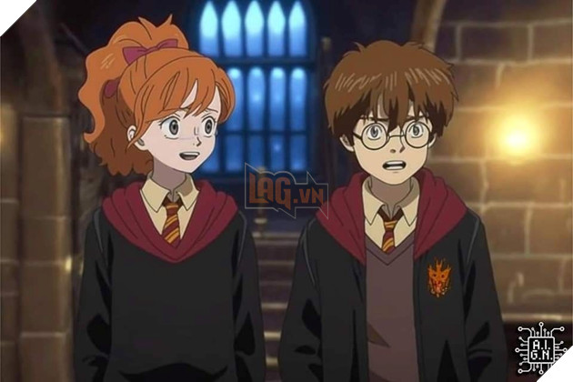 Harry Potter đặt chân vào thế giới hoạt hình Ghibli