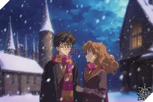 Harry Potter đặt chân vào thế giới hoạt hình Ghibli
