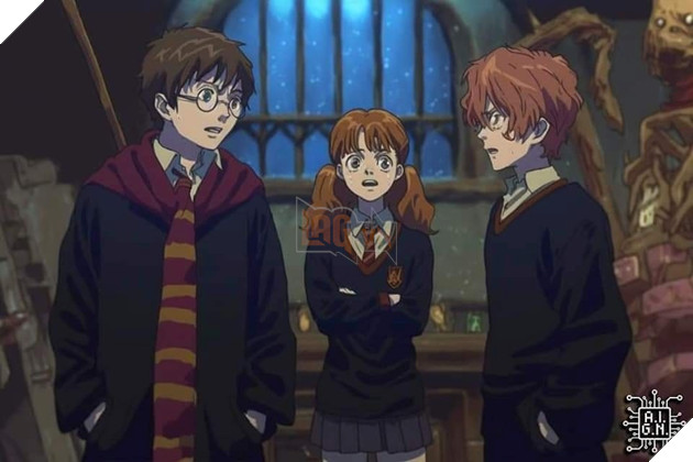 Harry Potter đặt chân vào thế giới hoạt hình Ghibli