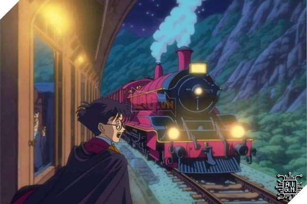 Harry Potter đặt chân vào thế giới hoạt hình Ghibli