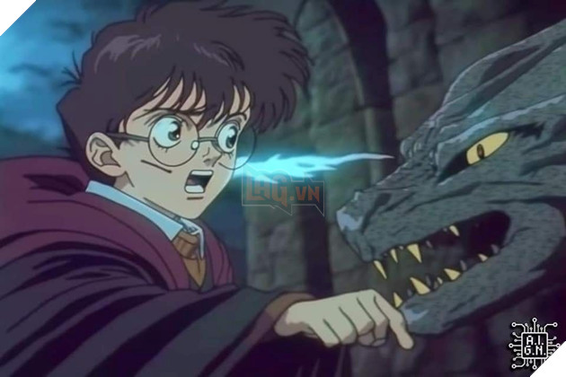 Harry Potter đặt chân vào thế giới hoạt hình Ghibli
