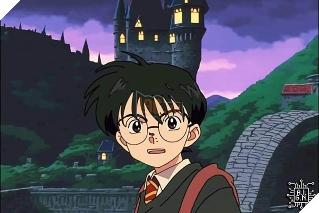 Harry Potter đặt chân vào thế giới hoạt hình Ghibli
