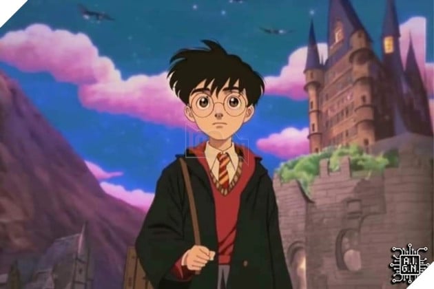 Harry Potter đặt chân vào thế giới hoạt hình Ghibli
