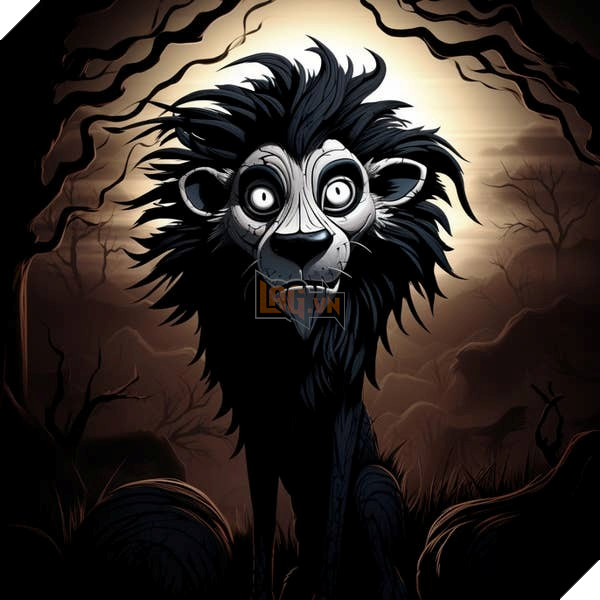 Sẽ thế nào nếu nhân vật Disney được AI vẽ lại theo phong cách kinh dị Tim Burton? 14