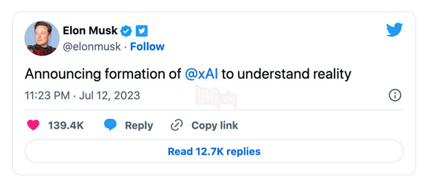 Elon Musk ra mắt công ty AI mới, với sứ mệnh "khám phá vũ trụ" 