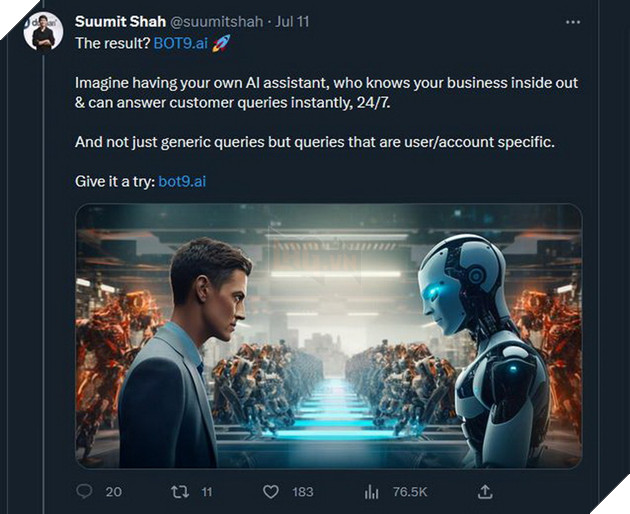 Giám đốc công ty tại Ấn Độ gây tranh cãi khi sử dụng AI chatbot và sa thải 90% số nhân viên của mình 5