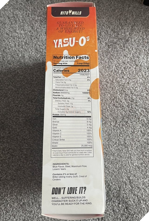 LMHT: Không chỉ có skin mới mà Yasuo còn quảng bá cho thương hiệu ngũ cốc từ Riot Games