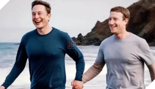 Bật cười với bộ ảnh "tình anh em" của Elon Musk và Mark Zuckerberg được tạo bởi AI