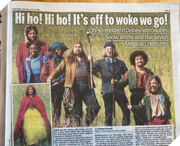 Rò rỉ hình ảnh mới về Bạch Tuyết và 7 Chú Lùn nhưng nữ chính Rachel Zegler đã bị thay thế? 2