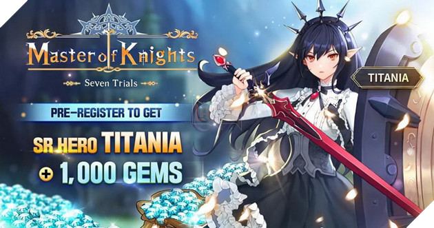 Master of Knights - Tựa game nhập vai chiến thuật ấn định ngày ra mắt server quốc tế 4