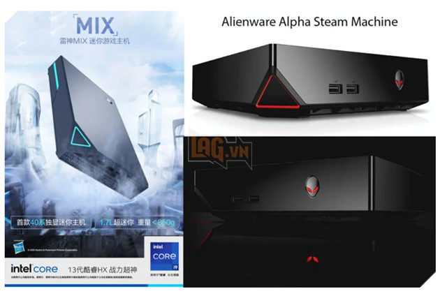 ThundeRobot MIX: Chip Raptor Lake và GPU RTX 40