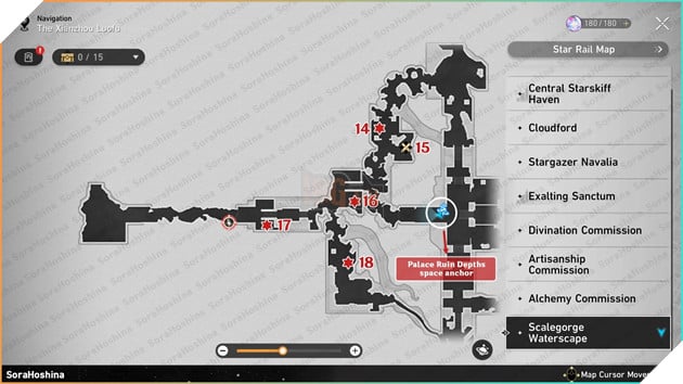 Hướng dẫn toàn bộ rương và giải đố Honkai: Star Rail 1.2 8