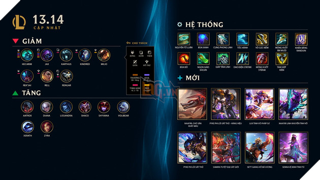 LMHT: Chi tiết bản cập nhật 13.14 chính thức - Naafari chính thức ra mắt và cân bằng hàng loạt Tướng