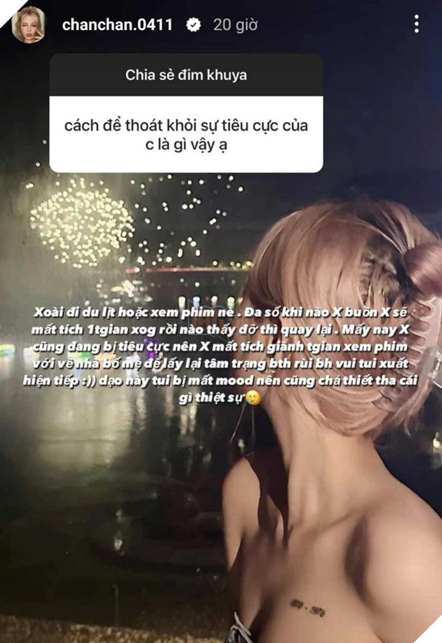 Hot girl Xoài Non hé lộ cách để bản thân có thể vượt qua được sự tiêu cực trong cuộc sống