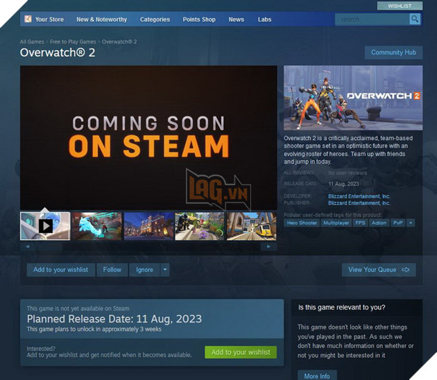 Blizzard chính thức đưa Overwatch 2 lên Steam vào tháng 8 chung với đợt cập nhật PvE lớn của mình 2