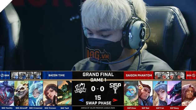 Saigon Phantom chính thức đánh bại Bacon Time, bước lên đỉnh vinh quang APL 2023 