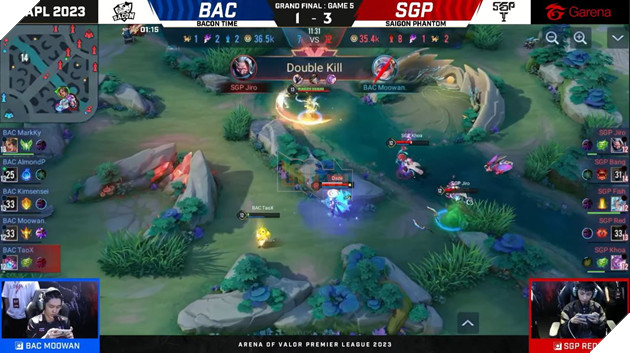 Saigon Phantom chính thức đánh bại Bacon Time, bước lên đỉnh vinh quang APL 2023  15