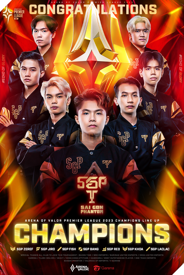 Chung kết APL 2023: Saigon Phantom nâng cúp vô địch trên đất Thái, Lai Bâng trở thành FMVP và kỷ lục trên một triệu người xem cùng lúc