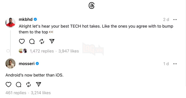 Giám đốc điều hành Instagram cho rằng Android tốt hơn iOS