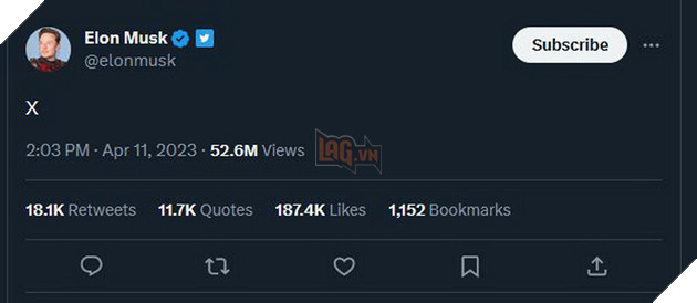 Elon Musk dự tính khai tử tên gọi Twitter và logo con chim xanh để đổi thành X khá khó hiểu 2