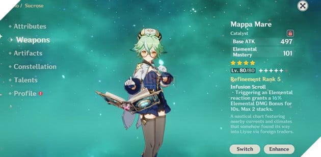 Genshin Impact: Top vũ khí 4 Sao miễn phí mà game thủ nên sử dụng 8