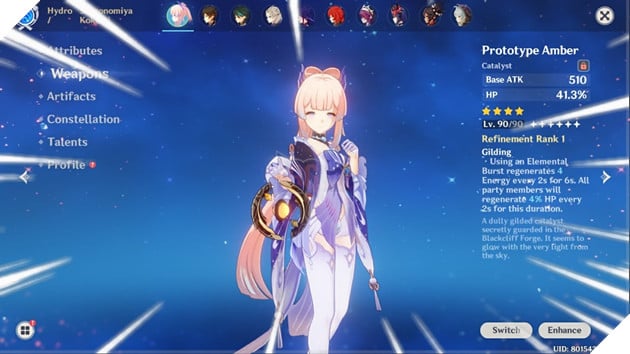 Genshin Impact: Top vũ khí 4 Sao miễn phí mà game thủ nên sử dụng 7