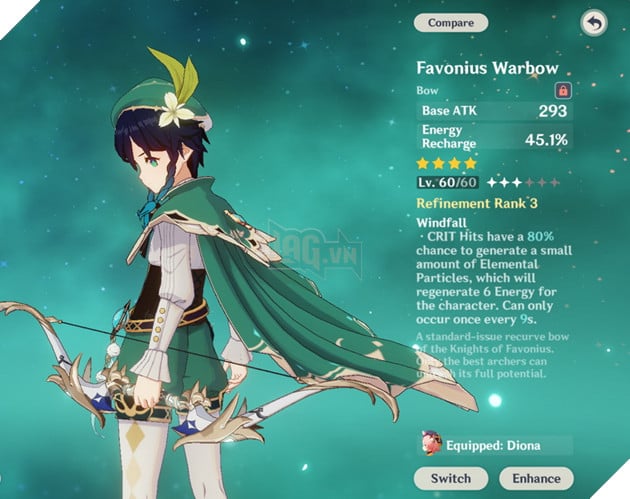 Genshin Impact: Top vũ khí 4 Sao miễn phí mà game thủ nên sử dụng