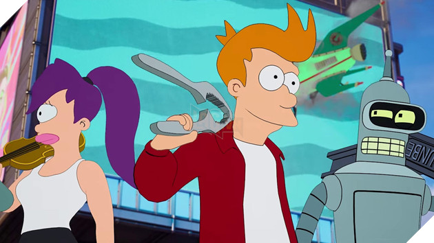 Fortnite công bố màn hợp tác với thương hiệu hoạt hình nổi tiếng Futurama 2