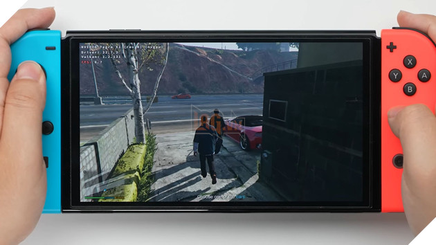 Modder ép xung Nintendo Switch để chạy GTA 5