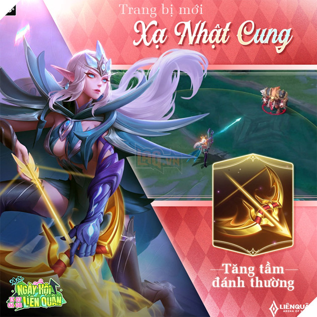 Liên Quân Mobile: Top 4 Xạ thủ phù hợp nhất với trang bị Xạ Nhật Cung mới