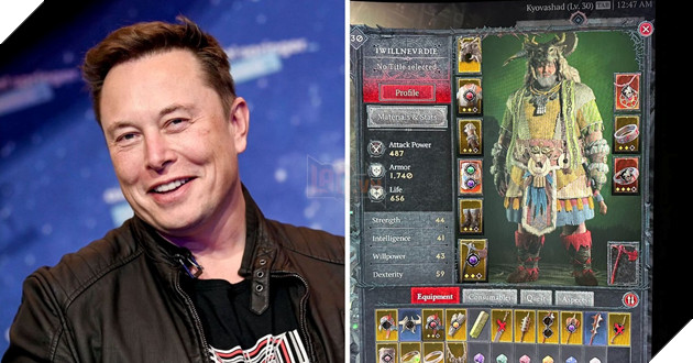 Tỷ phú Elon Musk thừa nhận đang cày Diablo 4 và chưa bao giờ bị hạ gục ở chế độ Hardcore