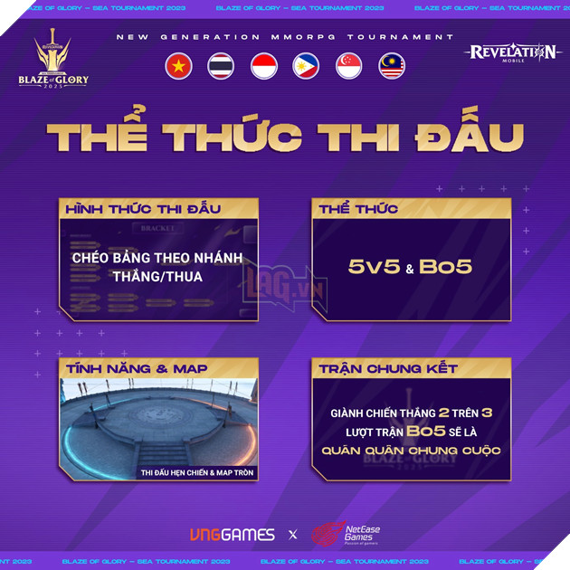 Xem livestream Chung kết Khu vực giải đấu Blaze of Glory 2023 nhận ngay quà khủng