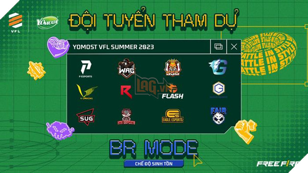 Giải đấu cấp độ cao nhất của Free Fire Việt Nam - Yomost VFL Summer 2023 chính thức khởi tranh, đánh dấu cột mốc 10 mùa giải chuyên nghiệp 3