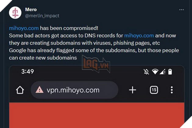 Genshin Impact: Leaker cảnh báo về việc hacker chiếm được quyền của trang web miHoyo, mọi người cẩn thận kẻo mất acc 2