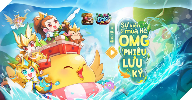 Du hí mùa hè cùng OMG 3Q, đón ngay cơn mưa quà tặng “sang xịn mịn”