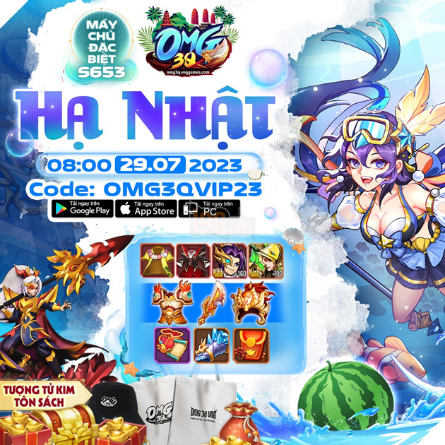 Du hí mùa hè cùng OMG 3Q, đón ngay cơn mưa quà tặng “sang xịn mịn” 4