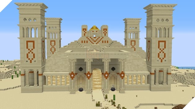 Game thủ dành 1 năm trời để tạo nên một Kim Tự Tháp hoành tráng trong Minecraft