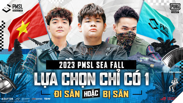 Đội tuyển PUBG Mobile Việt Nam đã sẵn sàng Đi săn tại 2023 PMSL SEA Fall