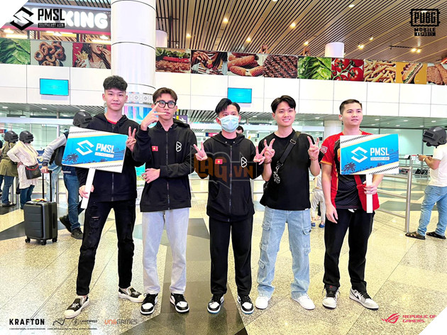 Đội tuyển PUBG Mobile Việt Nam đã sẵn sàng Đi săn tại 2023 PMSL SEA Fall 3