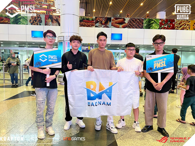 Đội tuyển PUBG Mobile Việt Nam đã sẵn sàng Đi săn tại 2023 PMSL SEA Fall 2