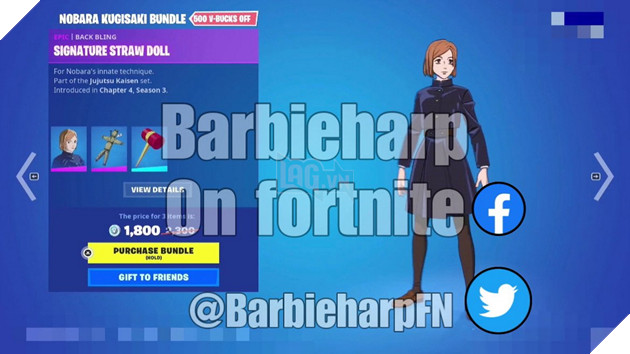 Jujutsu Kaisen chuẩn bị góp mặt vào thế giới Fortnite trong bản cập nhật mới 4