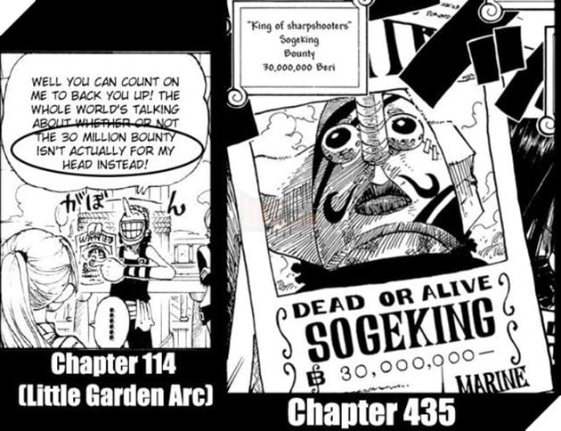 one piece usopp tiền truy nã