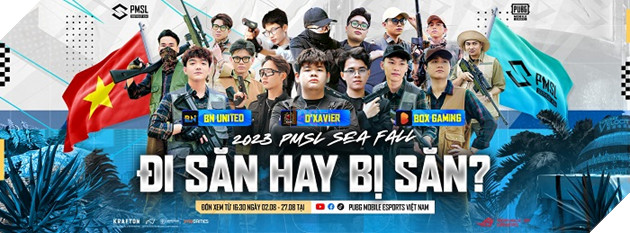 ASUS ROG đồng hành cùng các đội tuyển Việt Nam tại 2023 PMSL SEA Fall 2